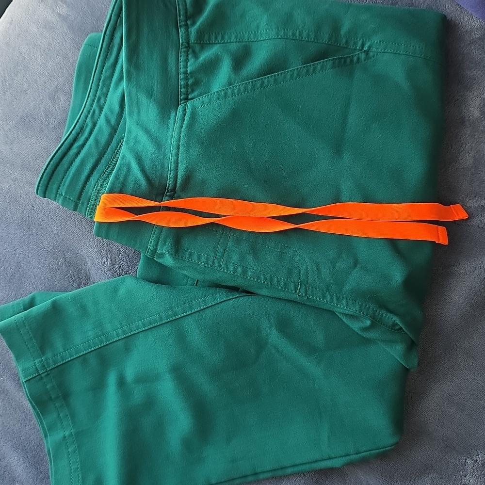 Figs green scrub pants Medical Nursing Uniform Size Small